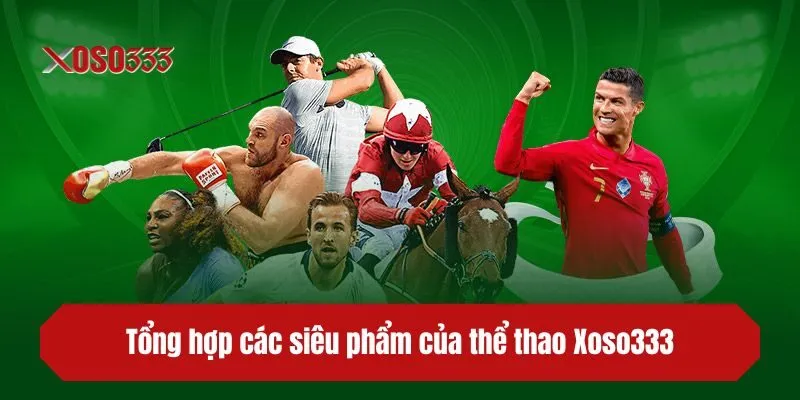 Tổng hợp các siêu phẩm của thể thao XOSO333